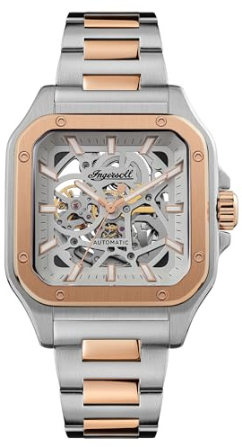 Ingersoll The Ollie Montre Homme Analogique Automatique avec Bracelet Acier Inoxydable I14502