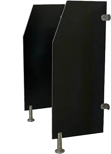 Urinal-Trennwand-Schutzwand, bodenmontierte Urinal-Trennwand, öffentliche Toilette, Urinal-Trennwandverlängerung for Männer, Schulen/Einkaufszentren, Urinal-Trennwand-Trennwand, Toiletten-Schutzwand (