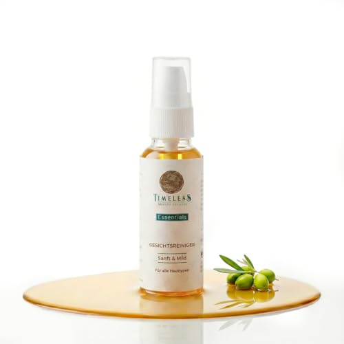 Essentials TBS Sanftes Gesichtswaschgel 50ml | Sebum & Porentiefer Reiniger für Trockene, Empfindliche & Allergieanfällige Haut Ayurvedisches Feuchtigkeitsspendende & Beruhigende Tägliche Reinigung