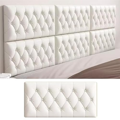 Gepolsterte Wandpaneele, Selbstklebende Weiche Wandpaneele, Antikollisions-Wandpolster Zum Schutz des Kopfteils, Bank/Sitz Für Wohnzimmer-Wandkissen,001,30 * 60CM