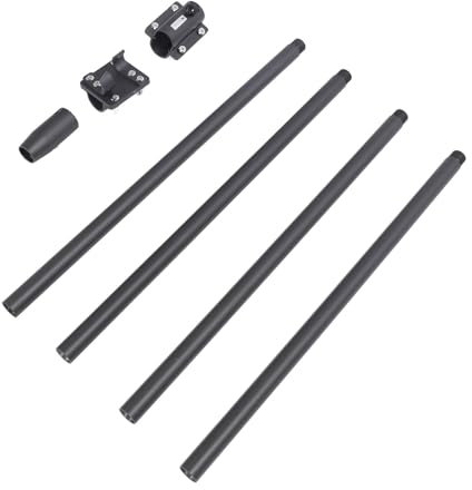 Set portabandiera satellitare per camper portatile Supporto in alluminio per piatto GEN2