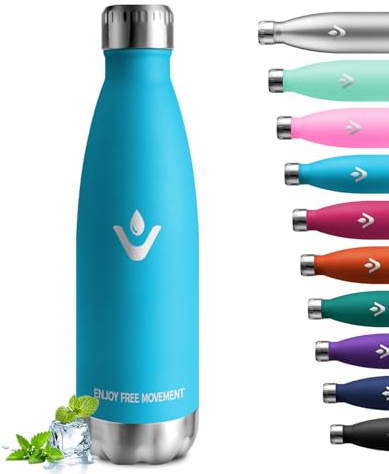 750 ml Termisk Flaska, Rostfritt stål, läckagesäker, återanvändbar, BPA-fri, termisk vattenflaska för barn, flickor, skola, resor, vuxen, utomhus, isolerad dubbelvägg