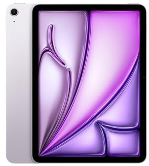 Apple iPad Air, 2025 con Chip M3 (11-pulgadas, Wi-Fi + Cellular, 128GB) - Púrpura (Reacondicionado)