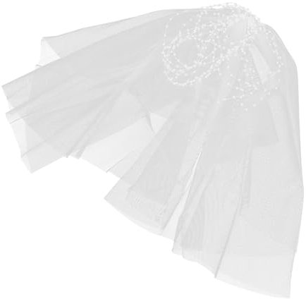 Holibanna Braut Haarschmuck Mit Schleier Eleganter Tüll Haarkamm Für Hochzeiten Fotografie Und Kostümpartys Romantisches Accessoire Für Unvergessliche Momente