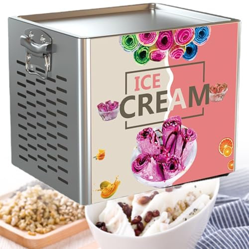 Macchina commerciale del gelato fritto per gli involtini di yogurt congelati, perfetta per i negozi di dessert e le imprese di ristorazione