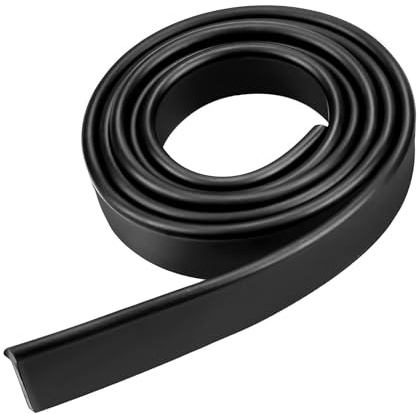 Rubber Blade Squeegee 105 cm Black, Windscreen Wiper, Rubber, Cut to Size, Replacement Squeegee Rubber Silicone, Soft Window Wiper Can Be Cut, Soft Replacement Rubber for Window Glass