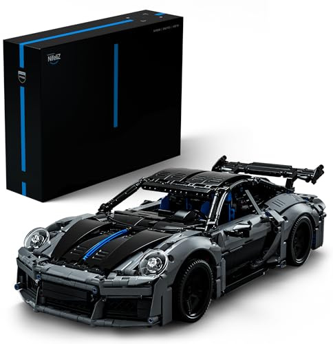 Nifeliz Sports Car Stinger RS Model Toy, Collectible Building Toy for Adults, Display Model Set and Gift for Car Enthusiasts (2,362 PCS, NF10328)