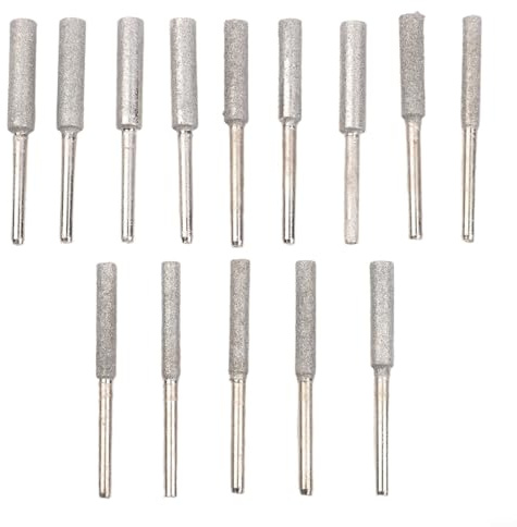 For Chainsaw Sharpener Set with 4mm 4.8mm .5mm Grinding Stones, Portable Chain Saw Filing Kit, For Coated Sharpening Bits for Garden Tool Maintenance