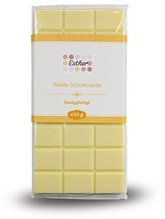 Esther Tafelschokolade 100g Weiße Schokolade