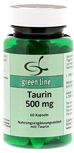 TAURIN 500 mg Kapseln 60 St