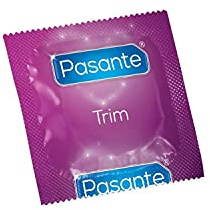 Pasante Trim, extra schmale Condome Breite 49 mm S XS - Kondome mit schlanker Passform für ein sicheres Gefühl, 2 x 12 Stück