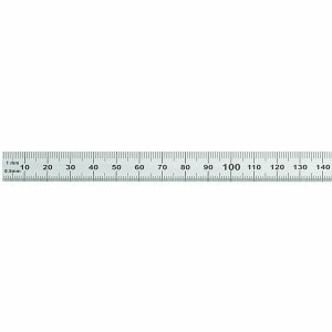 Rumold Stahllineal 15cm silber rostfreier Edelstahl