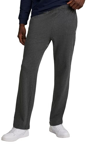 Champion Herren Trainingshose Hose, Alltagshose aus Baumwolle für Herren, Offene Hose (Reg. Oder Groß und Groß)