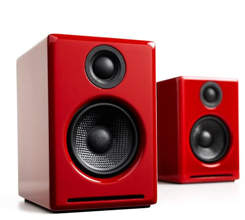Audioengine Altavoces de Escritorio inalámbricos Bluetooth A2 Plus - Altavoces de computadora de 60 W para música y Juegos