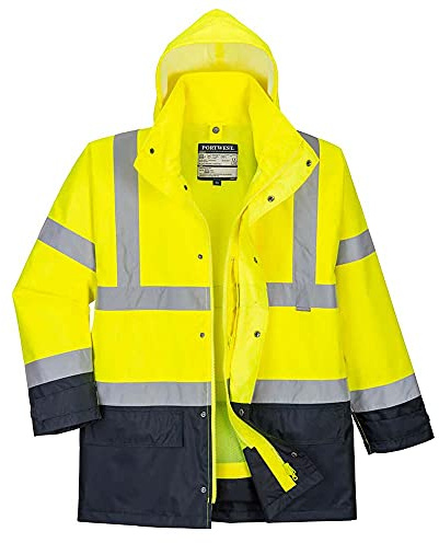 5in1 Hi-Vis Executive Jacket - Color: YeNa - Talla: 5XL