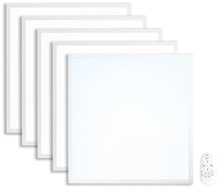 Xtend EcoLight 5x LED Panel 62x62cm 5000K Neutralweiß dimmbar Fernbedienung