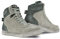 SHIMA SX-2 EVO Scarpe Moto Uomo - Stivali in Pelle, Traspirante, Rinforzato con Supporto della Caviglia, Suola Antiscivolo, Impugnatura per il Cambio di Marcia (Grigio, 43)