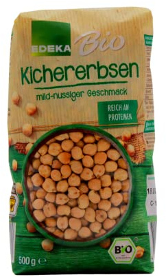 Edeka Bio Kichererbsen, 14er Pack (14 x 500g)