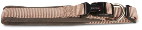 Wolters Halsband Professional Comfort, Farbe:champanger/trüffel, Größe:30-35 cm x 25 mm