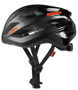 KTM Fahrradhelm Factory Team II, schwarz matt/schwarz glanzend, 55-60 cm