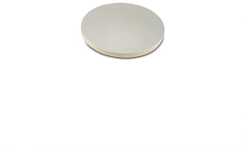Mombake Kuchenplatten, rund, 15,2 cm, Kuchenständer, runde Basis, Karton, Kuchenplatte (Silber, 10 Stück)