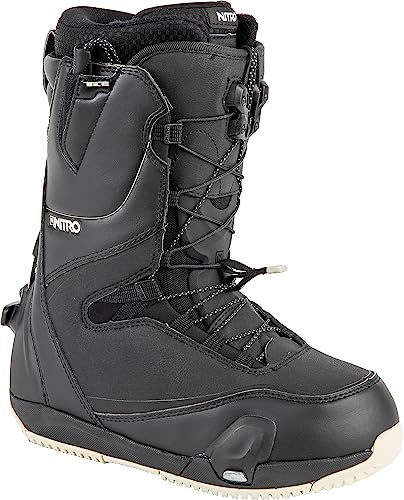 Nitro Cave TLS Step On Women's Snowboard Boots (6, Black/Sand)
