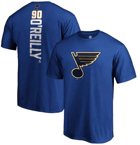 Pullover Half Sleeve Hockey Blues No.50 Sportbekleidung T-Shirt Männer NHL Kurzarm Bequeme Eishockey Sweatshirt,M