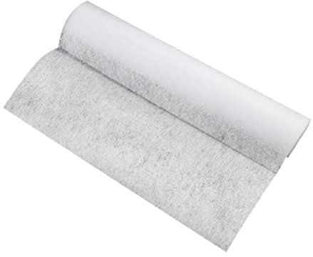 Mikikit Range Hood Oil-absorbing Paper Roll 10m, Kitchen Oil Filter Paper Sheet for Cooker Hood Grease Absorption, Oil-proof Filter Cover for Home Kitchen Ventilation