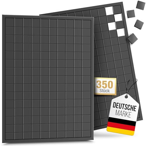 MYMIND® Magnetplättchen selbstklebend [3M KLEBER] - Kleine Magnetstreifen - Magnetband Selbstklebend mit starker Klebekraft - Flache Magnete - Magnetfolie selbstklebend