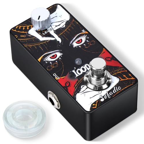 Sofadio Looper - Pedale per chitarra, 90 minuti, con looping time