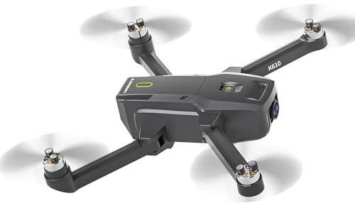 Drone GPS Professionnel avec Camera 4k Adulte Debutant,Drones RC Follow Me Vol Circulaire,Droni Brushless Longue Portée avec Retour Automatique Intelligent,Alerte de Batterie Faible,Moins de 249g