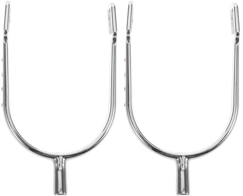 Beavorty Englische Pferdesporen Aus Zinklegierung Mit Kristallverzierung 4.80X2.76 Zoll Elegante Reitsporen Für Damen Und Herren Vielseitiges Western-Pferdezubehör