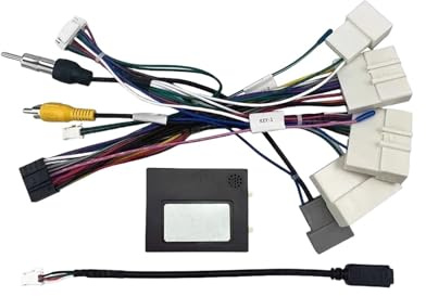 Car Radio Cable CANBus Wiring Harness Socket Connector Compatible for Nissan Rogue Titan Xterra Frontier X-Trail Qashaqi Altima Rogue Versa