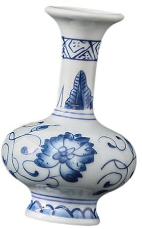 XAGMODSHN Stili Cinesi Base Rotonda Porta Fiori in Porcellana Vasi Ceramica in Miniatura Vasi Idroponiche Fatti A Mano Provini Pianta