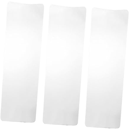 Hemobllo Set da 3 Pezzi Tavole Trasparenti per Punti Luce Chioma in Materiale PC Pratiche e Facili da Usare per Colorazione e Tintura Fai da Te a Casa