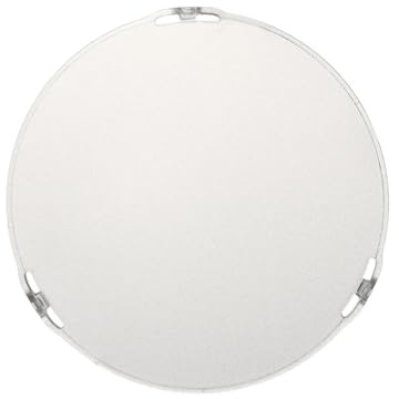 Sewroro Couvercle de Réflecteur Blanc en Verre pour Studio Photo, Diffuseur de Lumière Facile à Installer Retirer, pour Photographie et Vidéo