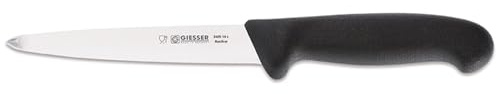 Johannes Giesser Messerfabrik Gekrösemesser mit Stahlknopf, Grau, 16 cm, 10121404C00000210
