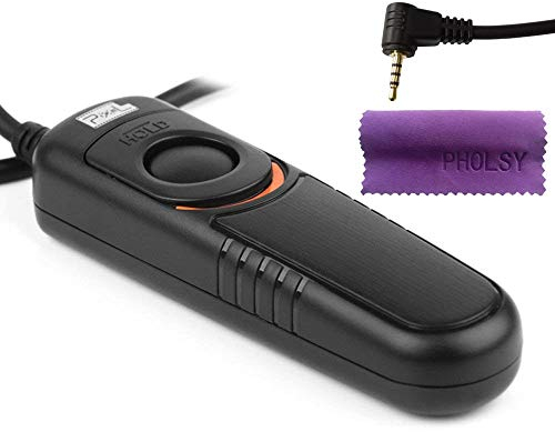 Pixel Wired Shutter Remote Control RC-201 RSL1 Shutter Release Cable with RS1 and RS2 Type Compatible with Panasonic Cameras
