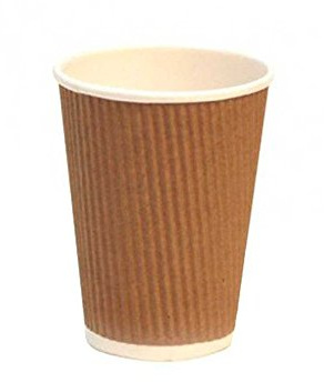 PZ 200 BICCHIERE IN CARTA ML 250 TERMICO PER CAPPUCCINO CIOCCOLATA CAFFE' O BEVANDE CALDE IN CARTONE PAPER CUP COFFEE AND HOT DRINKS