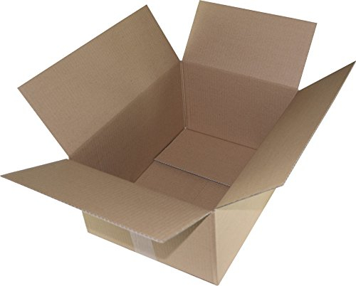 75 St. Faltkartons 400x200x200 1-wellig 12er Europaletten Modulkarton braun B-Welle Versandverpackung Bücherkarton Umzugskarton