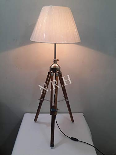Mesa de escritorio náutica trípode lámpara soporte de oficina y decoración del hogar