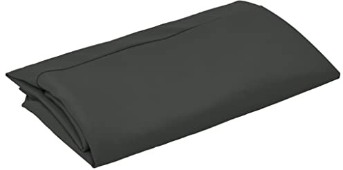 vidaXL Tissu de Remplacement pour Parasol Déporté Tissu de Rechange de Parasol de Jardin Extérieur Anti-UV Anti-décoloration Anthracite 350 cm