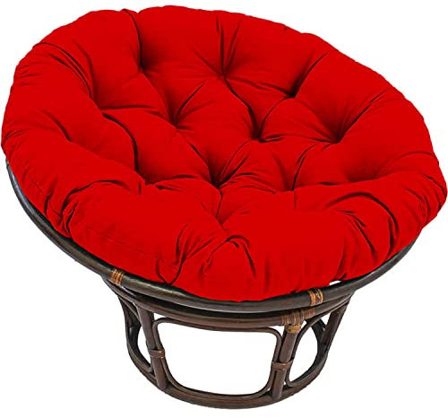 TMXKOOK Polster Fr Papasansessel, Wasserdicht Kissen Fr Gartensessel, Rundes Stuhlkissen Papasan, Papasan Ersatzpolster Fr Indoor Outdoor Garten
