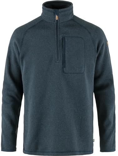 Fjallraven 87154-560 Övik Fleece Half Zip M/Övik Fleece Half Zip M Lång tröja herr Navy Storlek L
