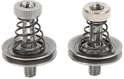 2Pcs Stainless Steel Thread Tension Assembly Sewing Machine Tensioner Spring Parts for Sewing Machines Accessory 3.5x1cm/1.4x0.4in