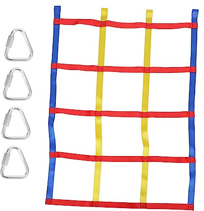 Supvox Junge Mädchen Kletternetz Hängendes Spielzeug Außen Spielzeug Für Junge Mädchen Klettern Net Kinderspielzeug Kinderkletternetz Kinderanhängerspielzeug