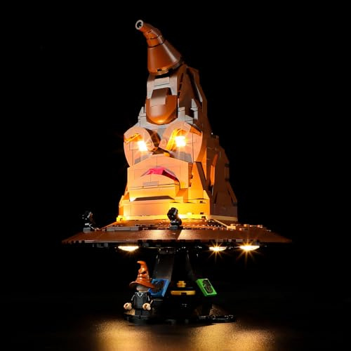 BRIKSMAX Led Licht für Lego Der Sprechende Hut 76429 - Compatible with Lego Harry Potter Bausteinen Modell - Ohne Lego Set