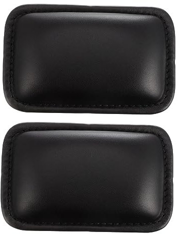 VILLCASE 2 Sätze Ellenbogenschoner Computermaus Handgelenk-pad-matte Handgelenkstütze Wrist Support Keyboard Pad -handgelenkpolster Ellenbogenauflage Für Die Tastatur Black 2 Stück * 2