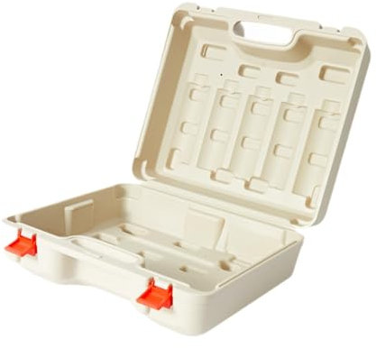 harayaa Valigia per Il Trasporto della fornace da Campeggio, Borsa portaoggetti per pentole, Valigetta per Utensili da Cucina, Scatola per Picnic, Beige