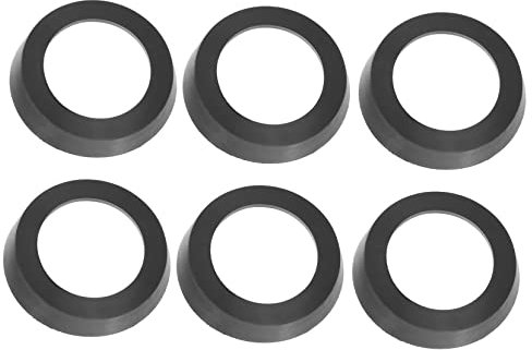 HOLIDYOYO 6 Stück Leder Dichtungsbecher Gummi Ersatzteile Für 75mm Druckbrunnen Handpumpe Wasserpumpen Zubehör